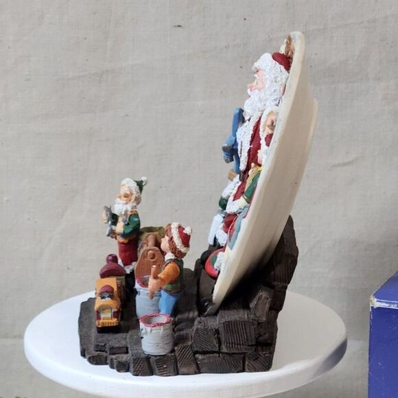 90s Vintage Revival "A Christmas Remembered Vintage" 1997 Santa Elves Figurine - Picture 4 of 8